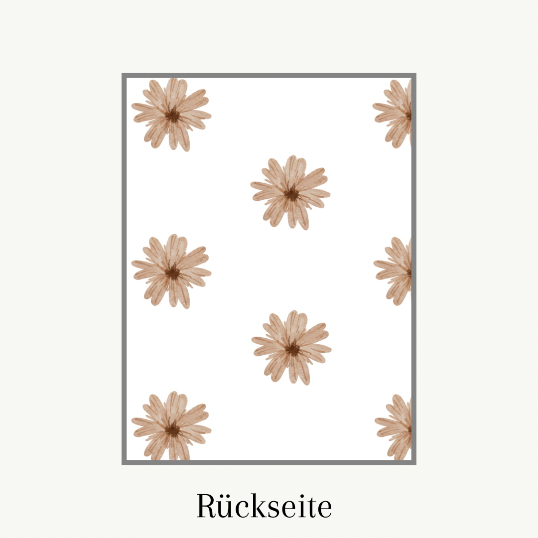 U-Heft Hülle Blumen