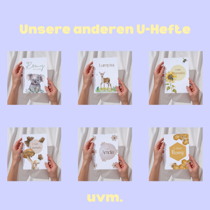 U-Heft Hülle Reh