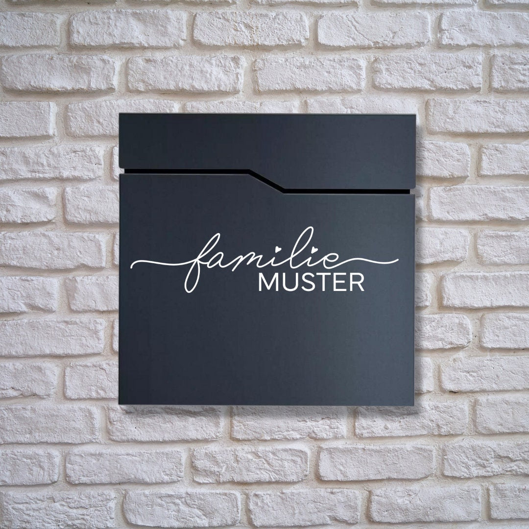 Briefkastenaufkleber Familie | Aufkleber | Vinyl
