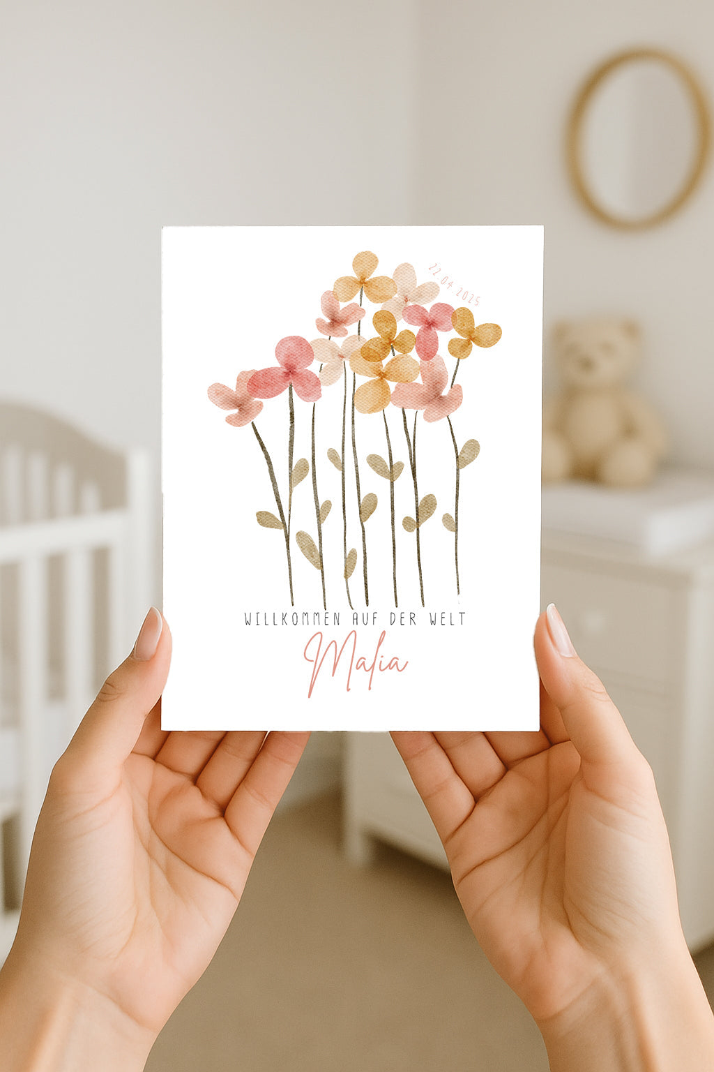 Karten zur Geburt