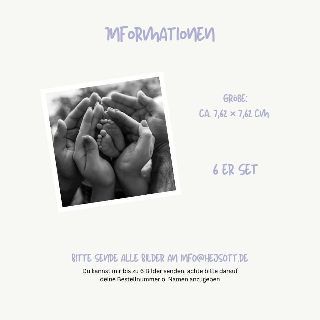 Fotomagnete im 6er-Set