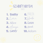 Personalisierbares Geburtsposter Dschungel | Baby Poster mit Geburtsdaten