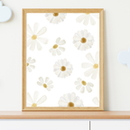 Poster-Set „Gans & Gänseblümchen“ – 3-teilig für das Kinderzimmer