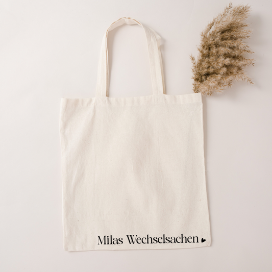 Totenbag Wechselsachen schlicht| Kindergarten | Wechselsachen Tasche
