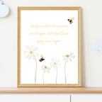 Poster-Set „Gans & Gänseblümchen“ – 3-teilig für das Kinderzimmer