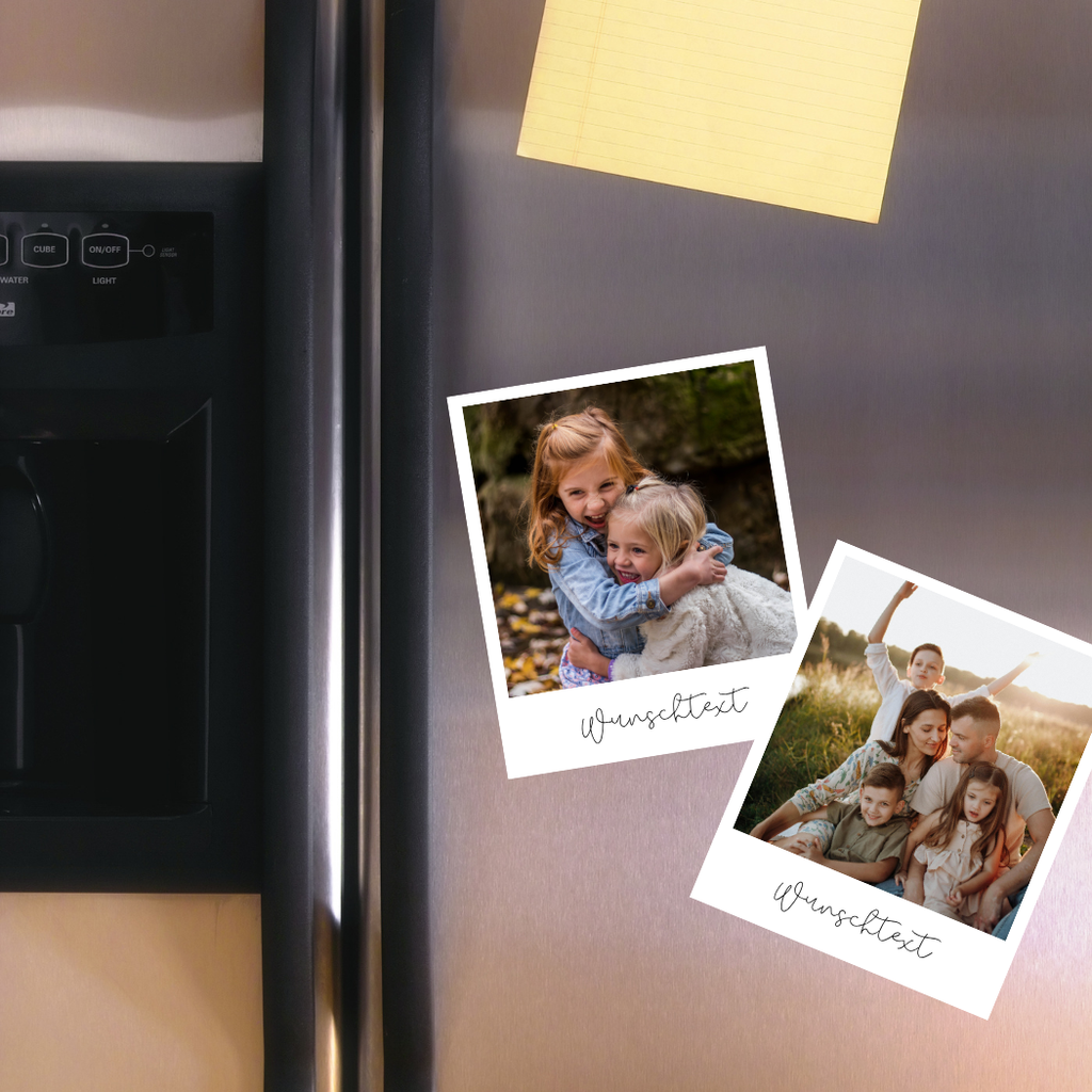 Personalisierbare Fotomagnete – 9er-Set