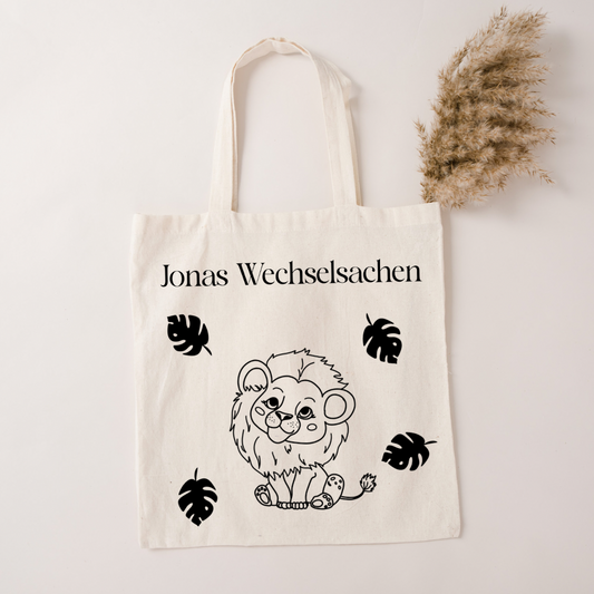 Totenbag Wechselsachen Löwe | Kindergarten | Wechselsachen Tasche