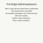 Poster Monatsblumen | Muttertagsgeschenk | Geburtstage