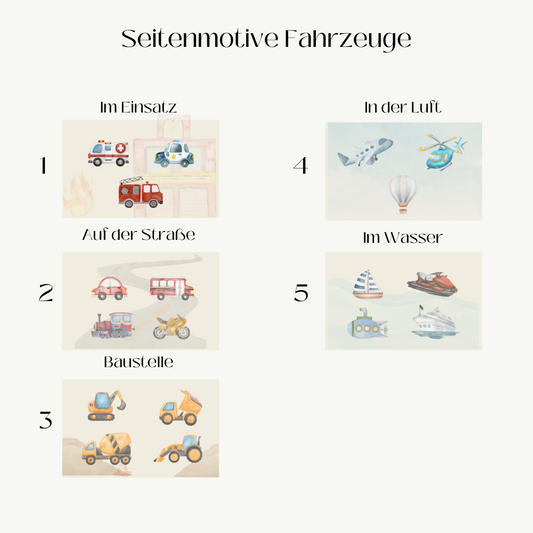 Fahrzeuge (Einzel Seiten)