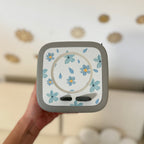 Schutzfolie Toniebox 2 blaue Blumen