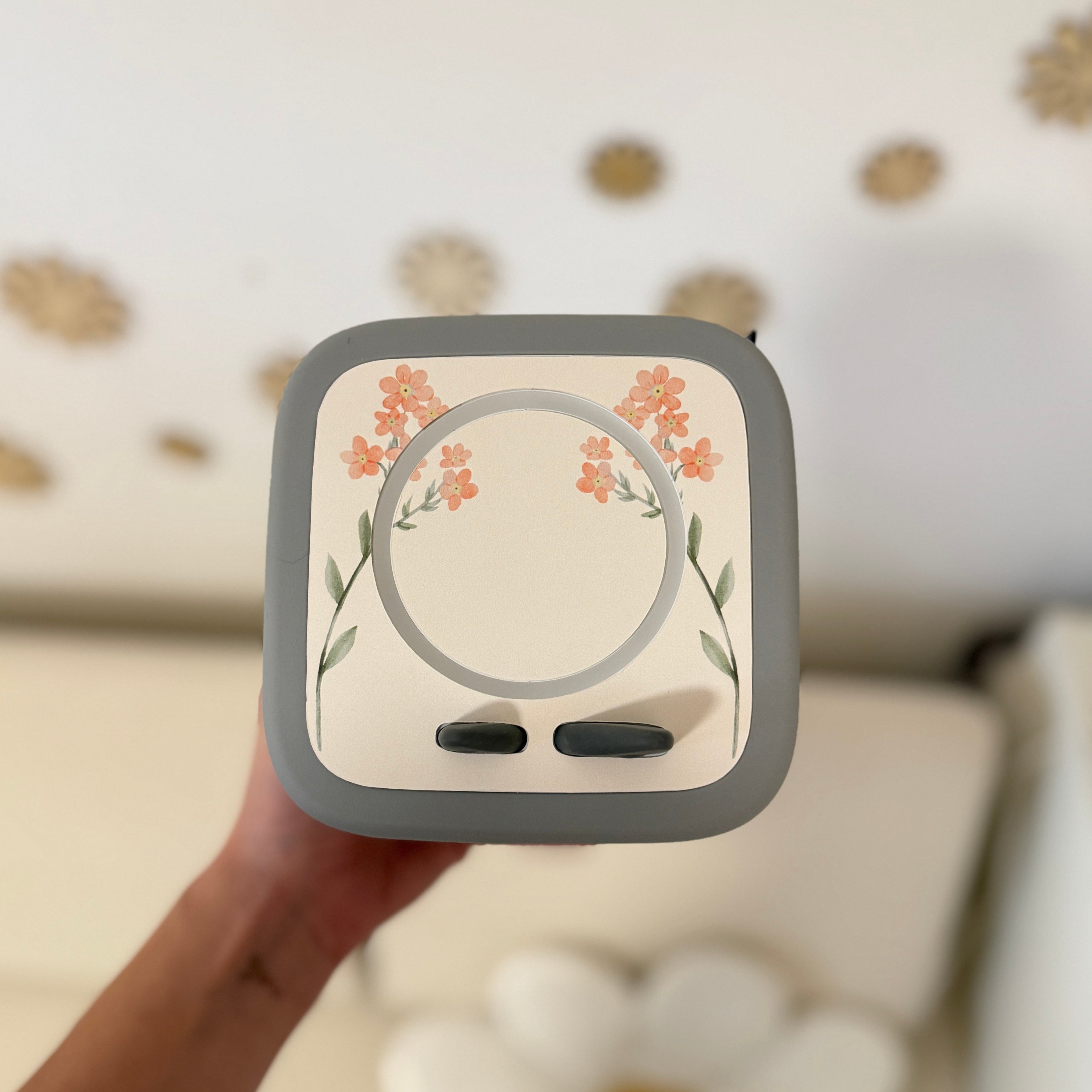 Schutzfolie Toniebox 2 rote Blumen