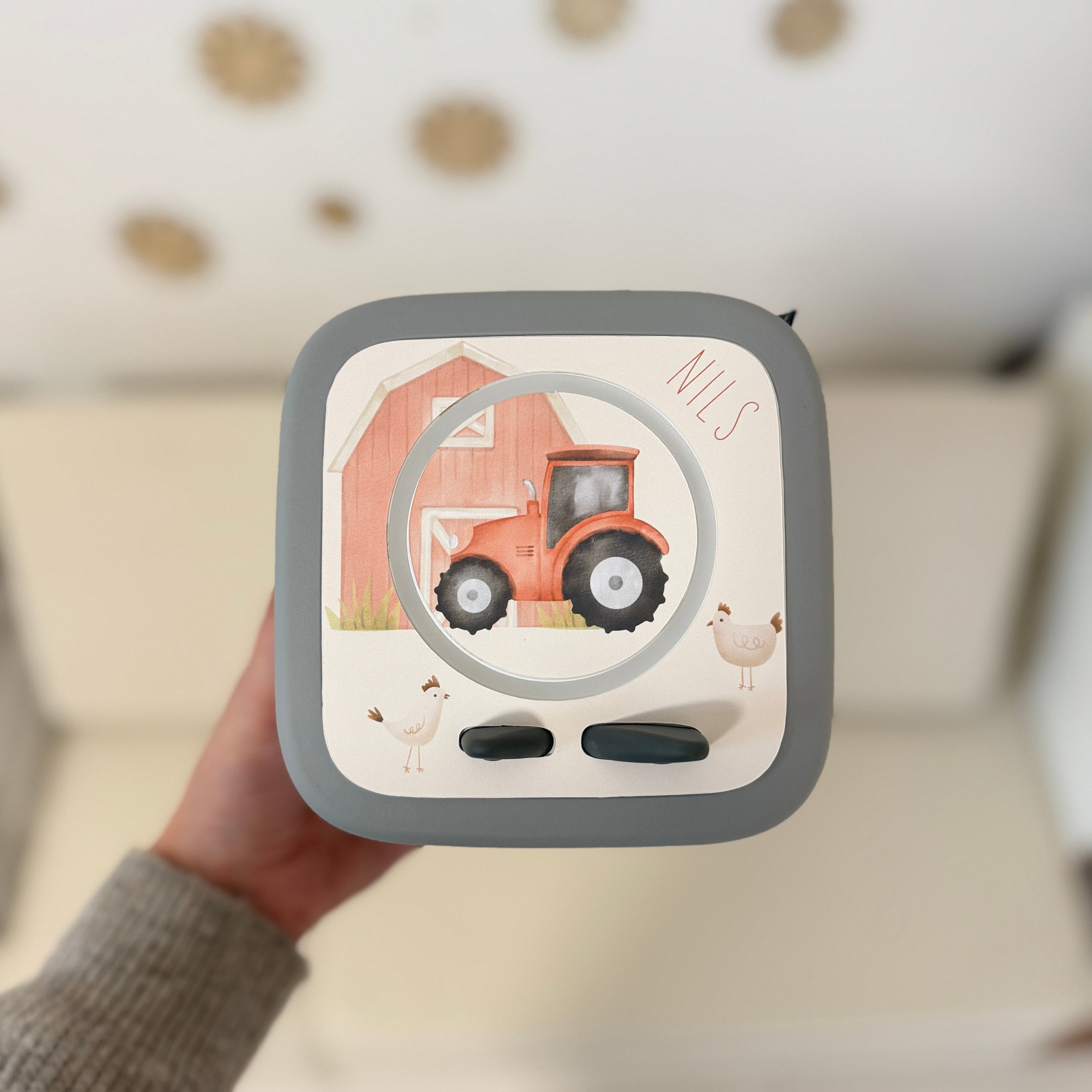 Schutzfolie Toniebox 2 Traktor rot