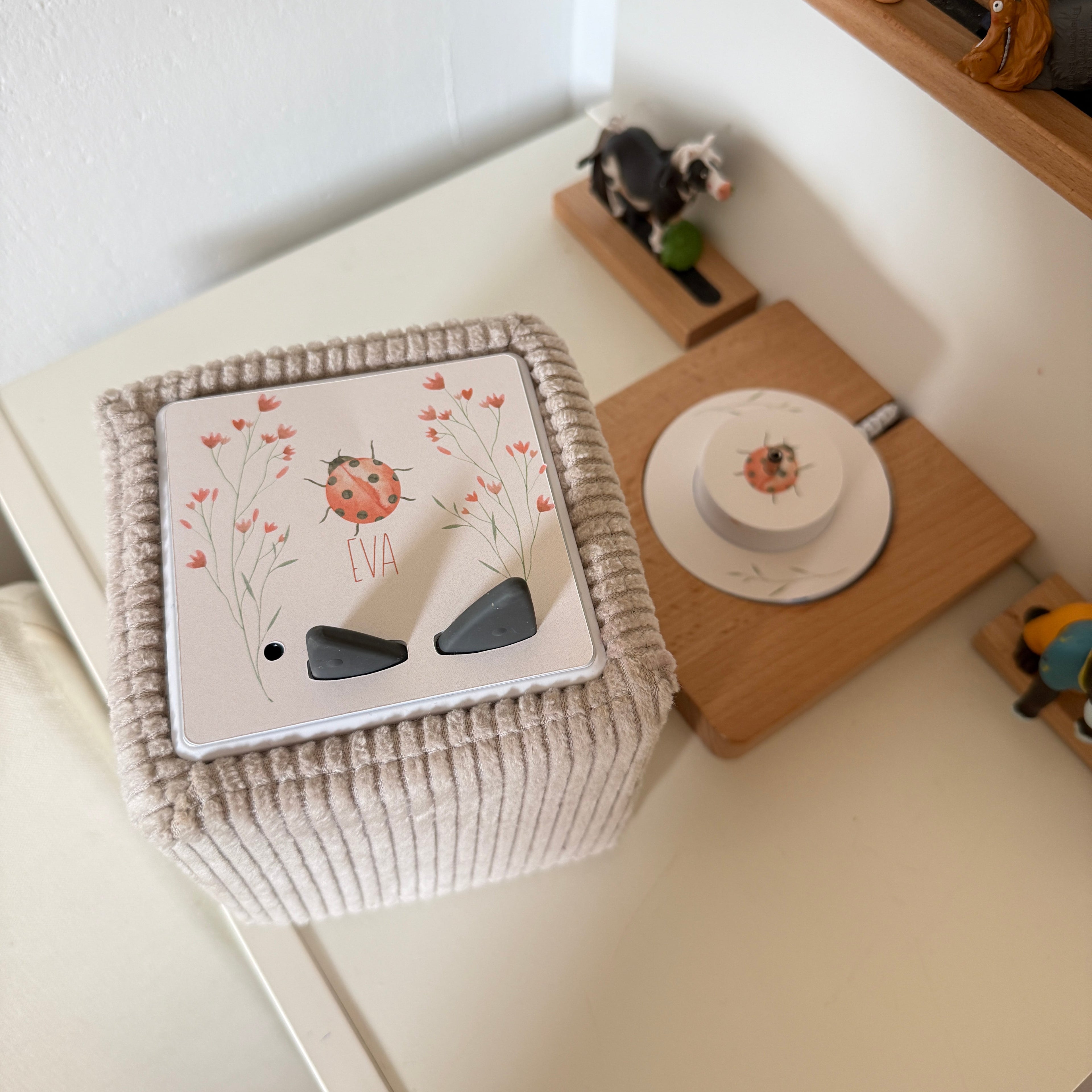 Toniebox 1 Schutzfolie Marienkäfer