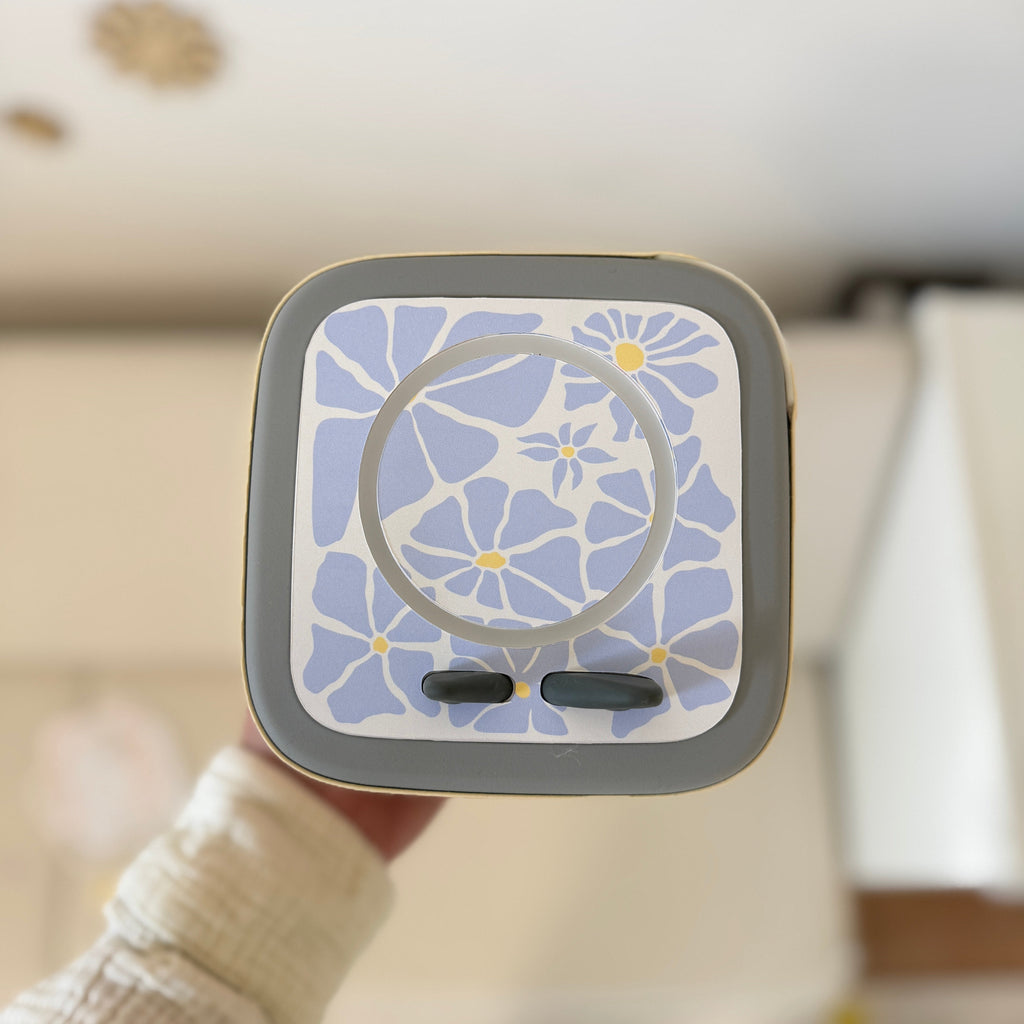 Schutzfolie Toniebox 2 Blumen Verzerrt (lila)