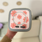 Schutzfolie Toniebox 2 roter Hibiskus