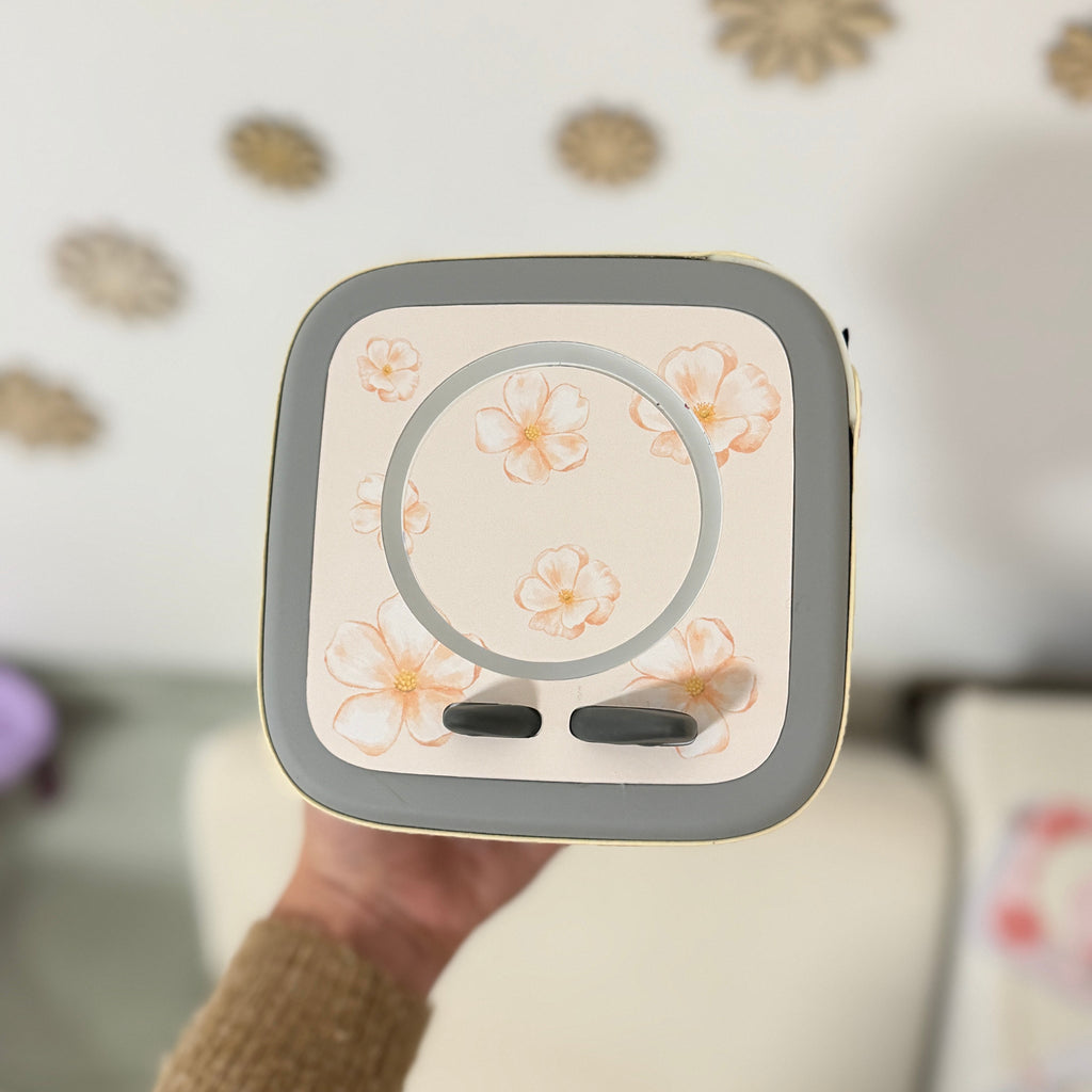 Schutzfolie Toniebox 2 rosa Blumen