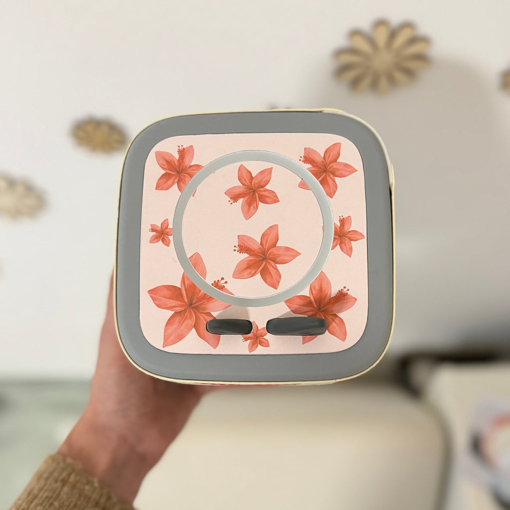 Schutzfolie Toniebox 2 roter Lilien