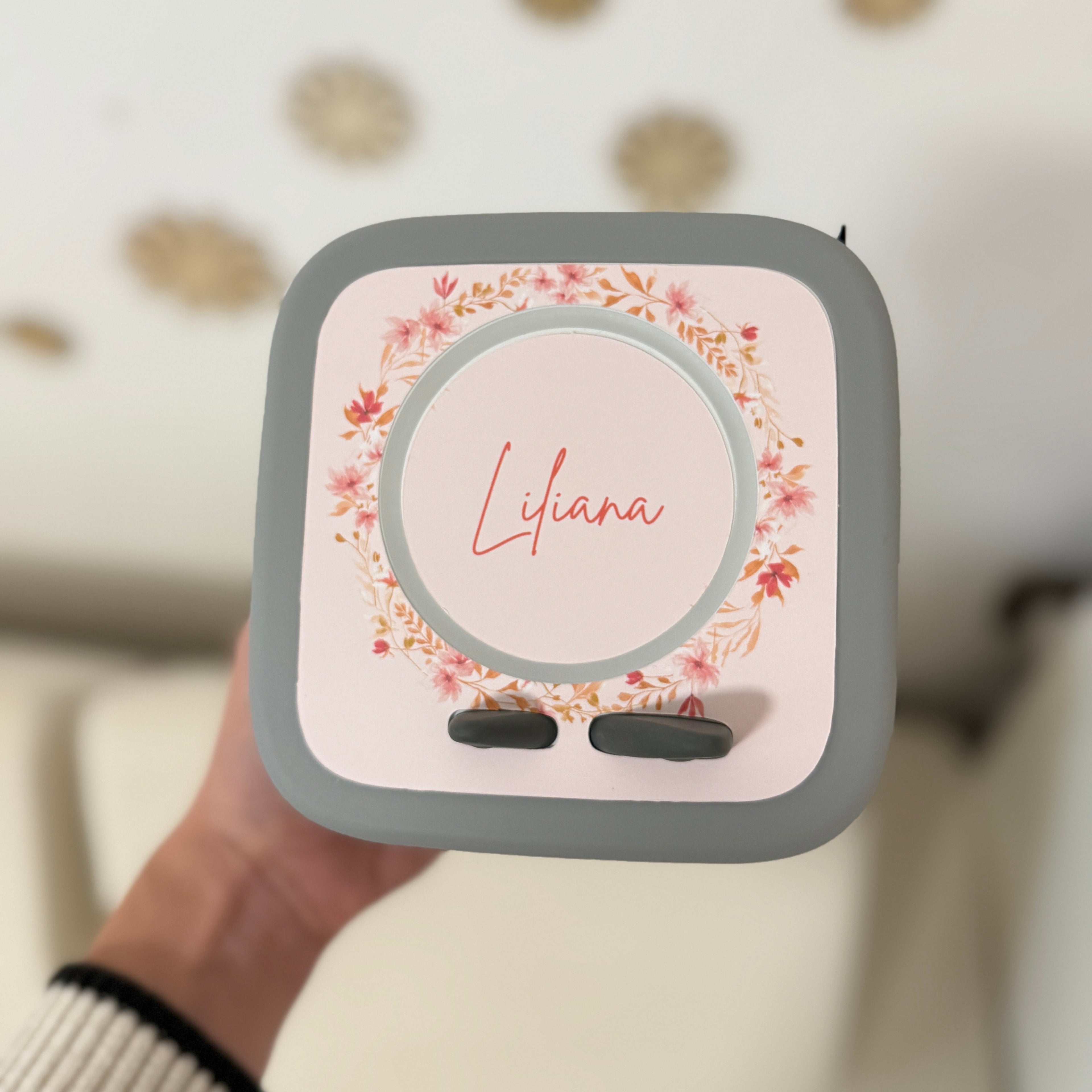 Schutzfolie Toniebox 2 roter Blumenkranz