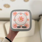 Schutzfolie Toniebox 2 pinke Blumen