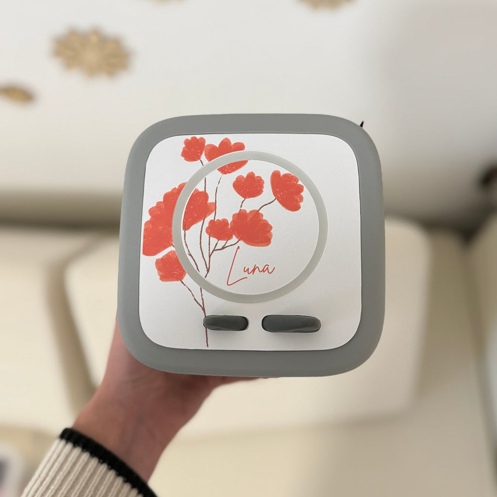 Schutzfolie Toniebox 2 rote Blumen