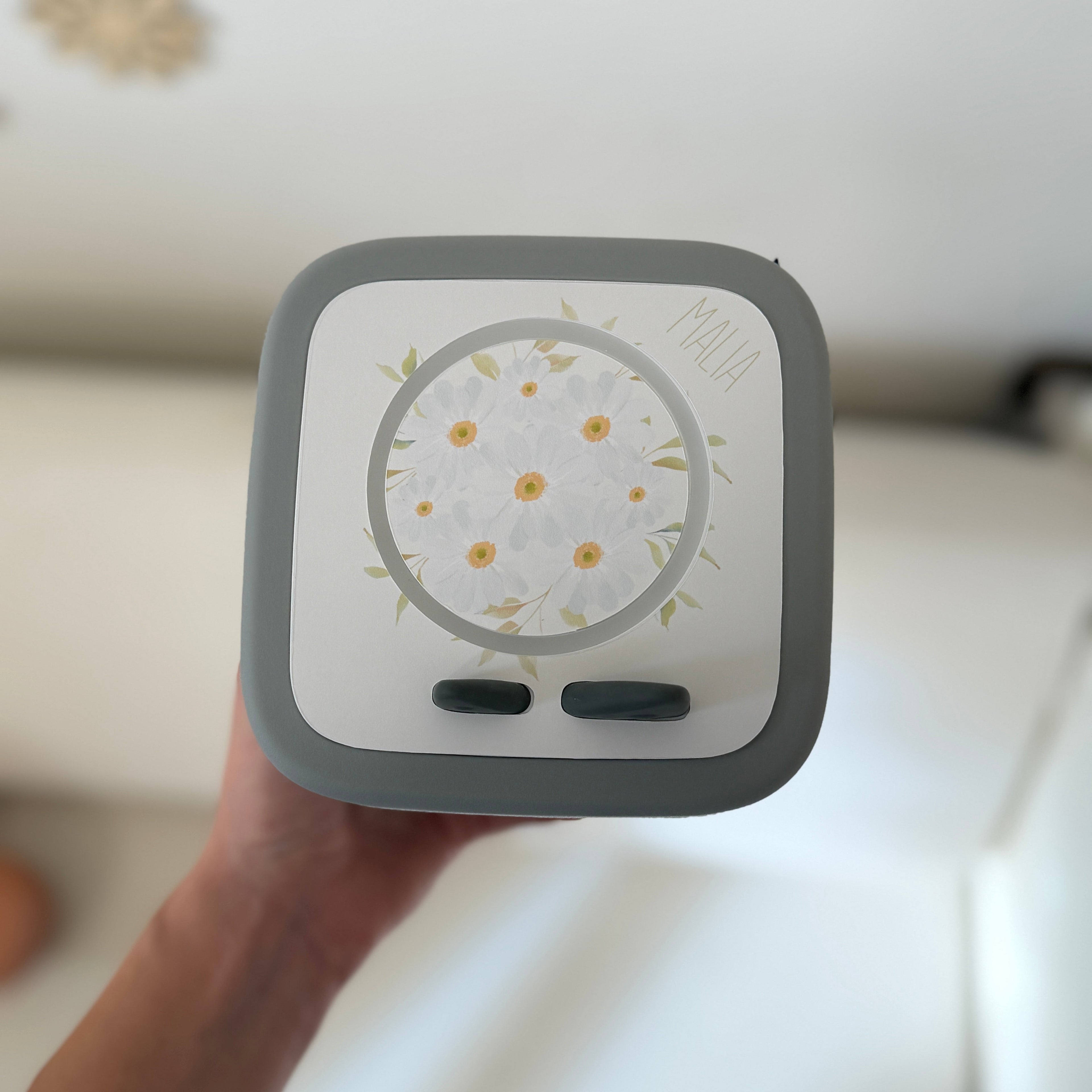 Schutzfolie Toniebox 2 Blumen weiß