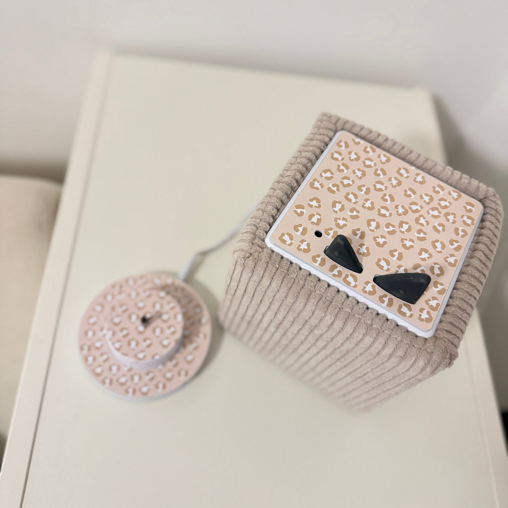 Toniebox 1 Schutzfolie Leo braun/weiß