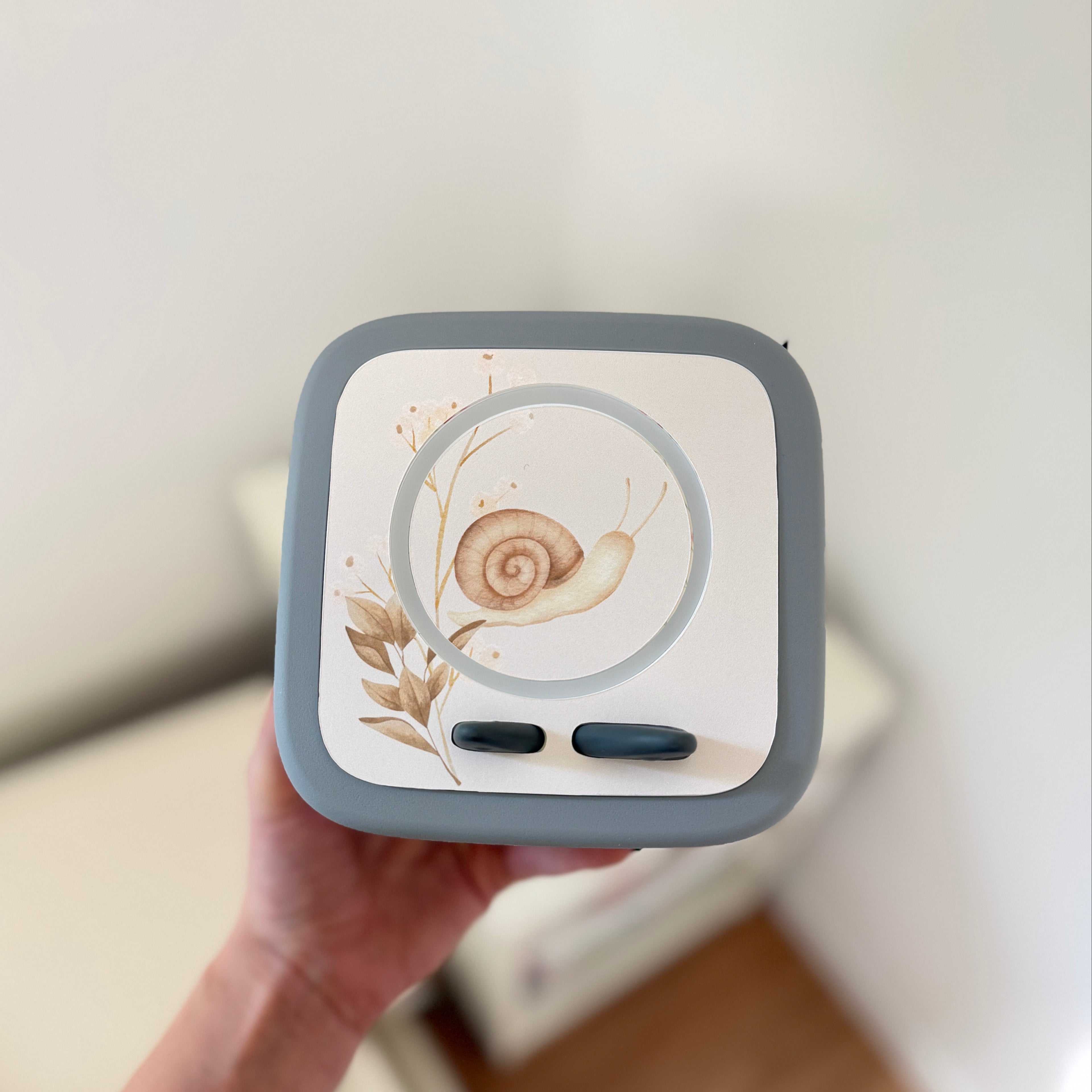 Schutzfolie Toniebox 2 Schnecke mit Blumen