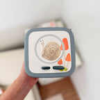 Schutzfolie Toniebox 2 Schnecke mit Pilzen