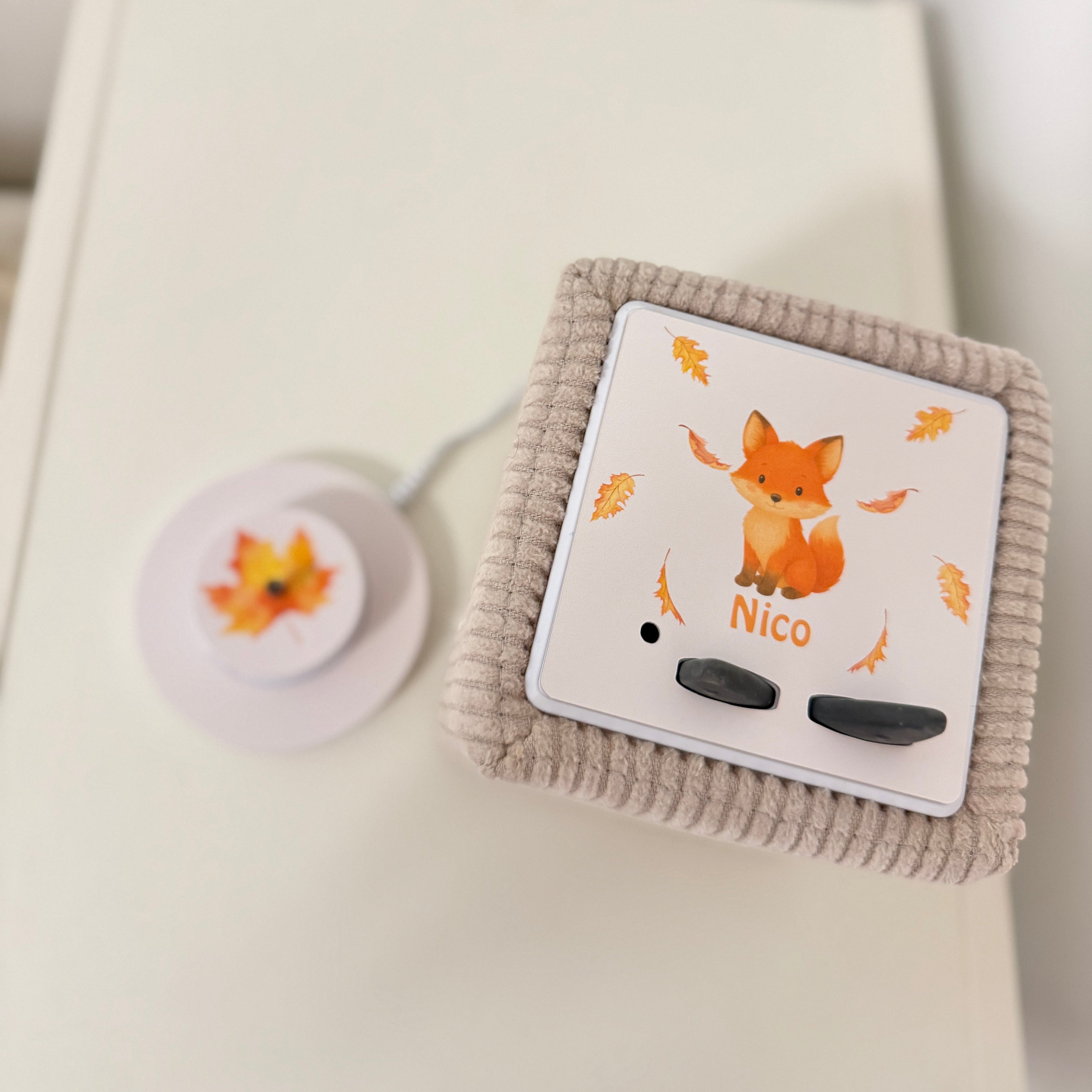 Toniebox 1 Schutzfolie Fuchs mit Blättern