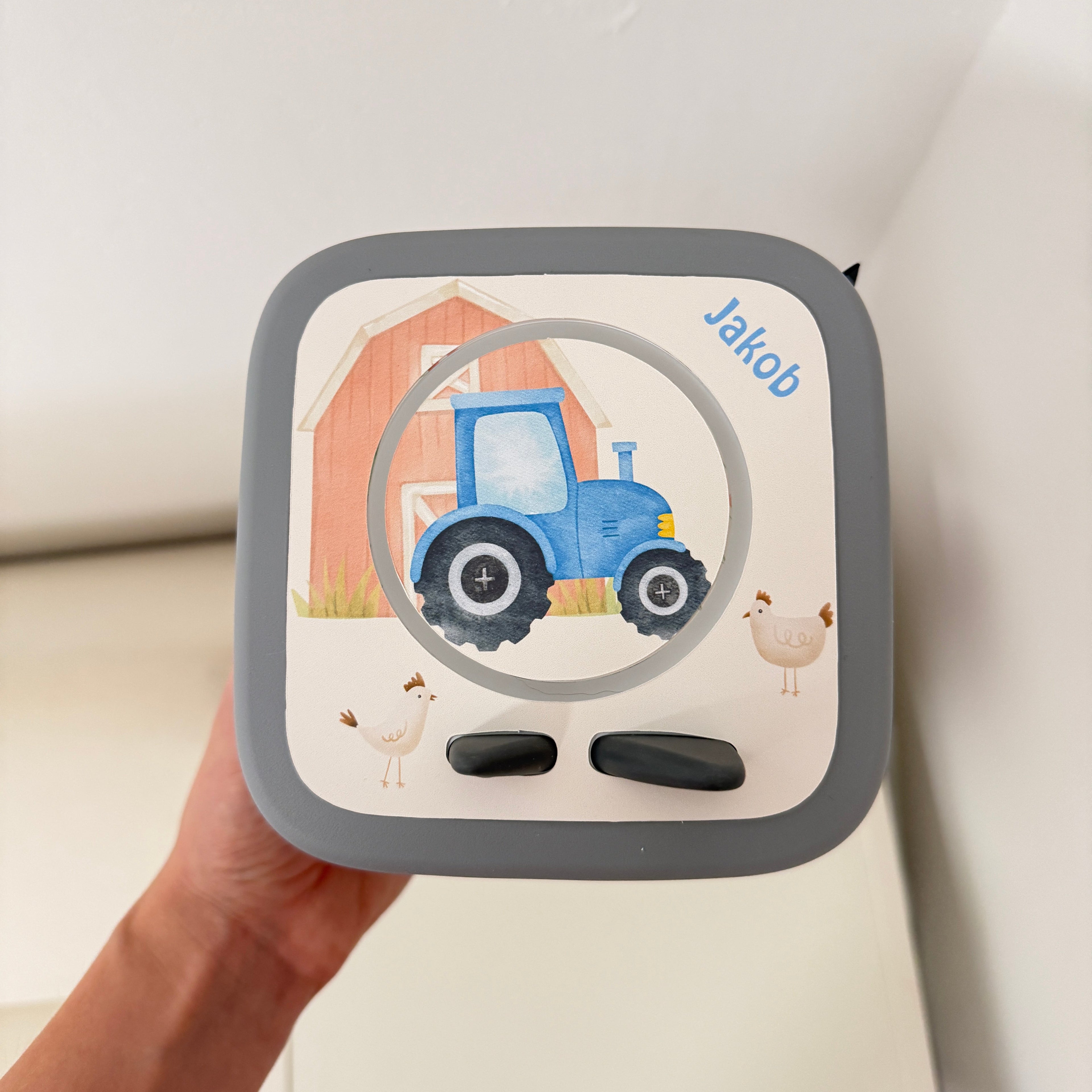 Schutzfolie Toniebox 2 Traktor blau