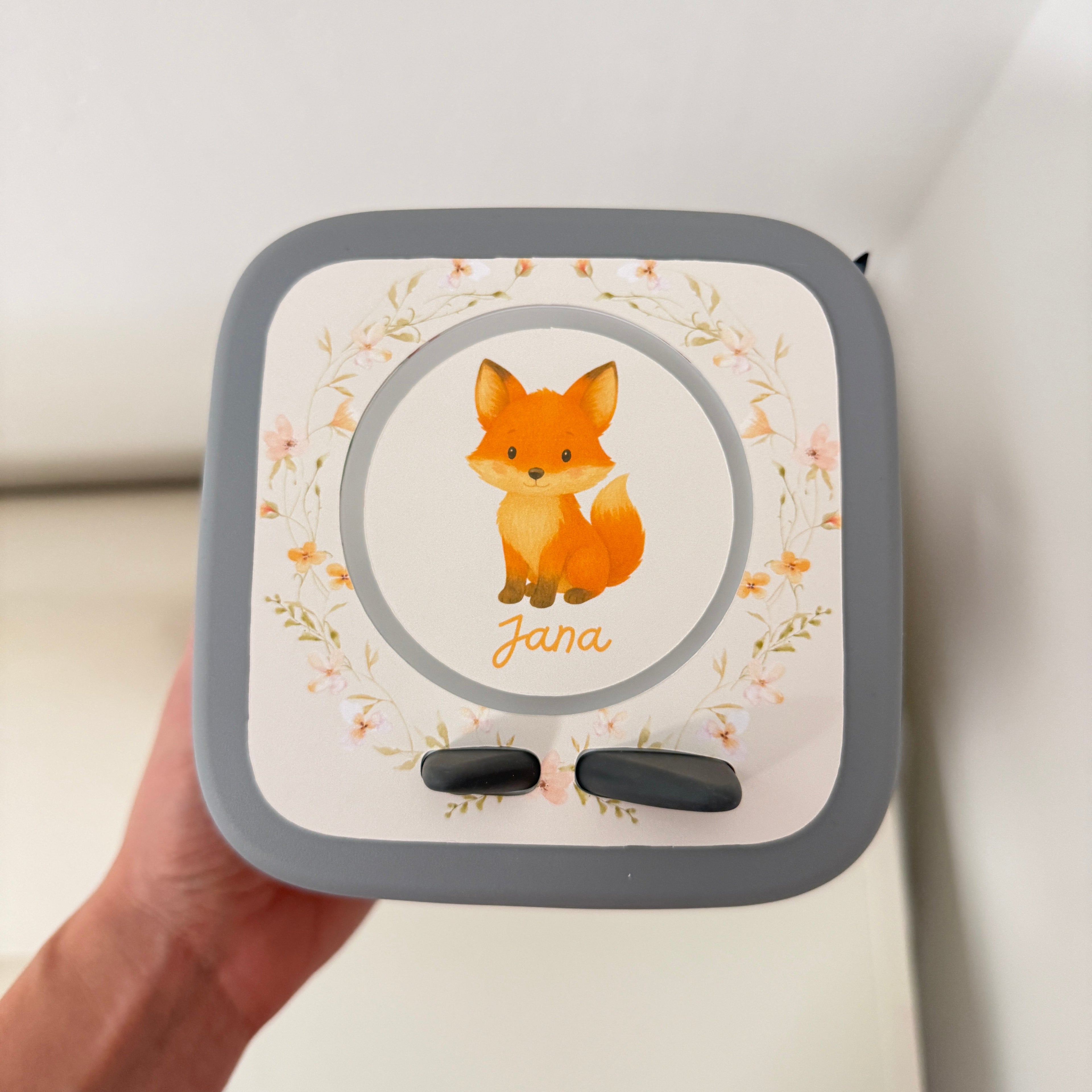 Schutzfolie Toniebox 2 Fuchs mit Blumenkranz