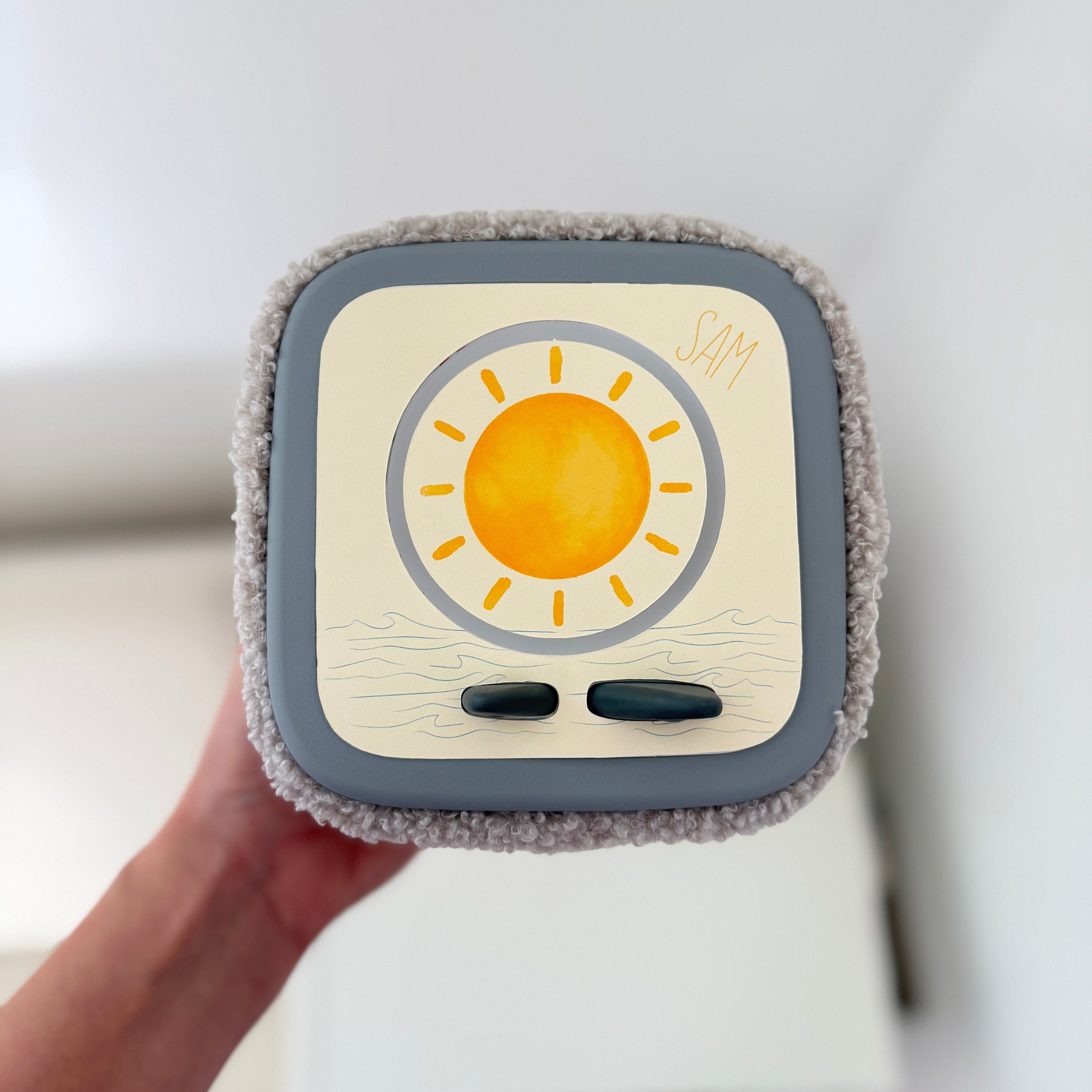 Schutzfolie Toniebox 2 Sonne mit Wellen