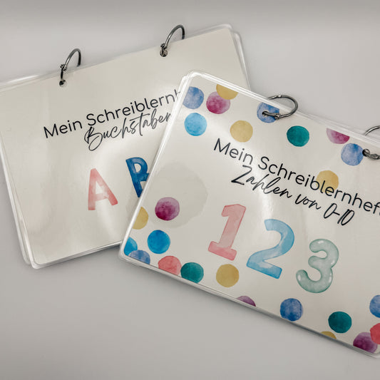 Schreiblernheft Set Zahlen & Buchstaben