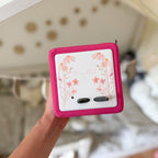 Toniebox Schutzfolie- pinke Blumen