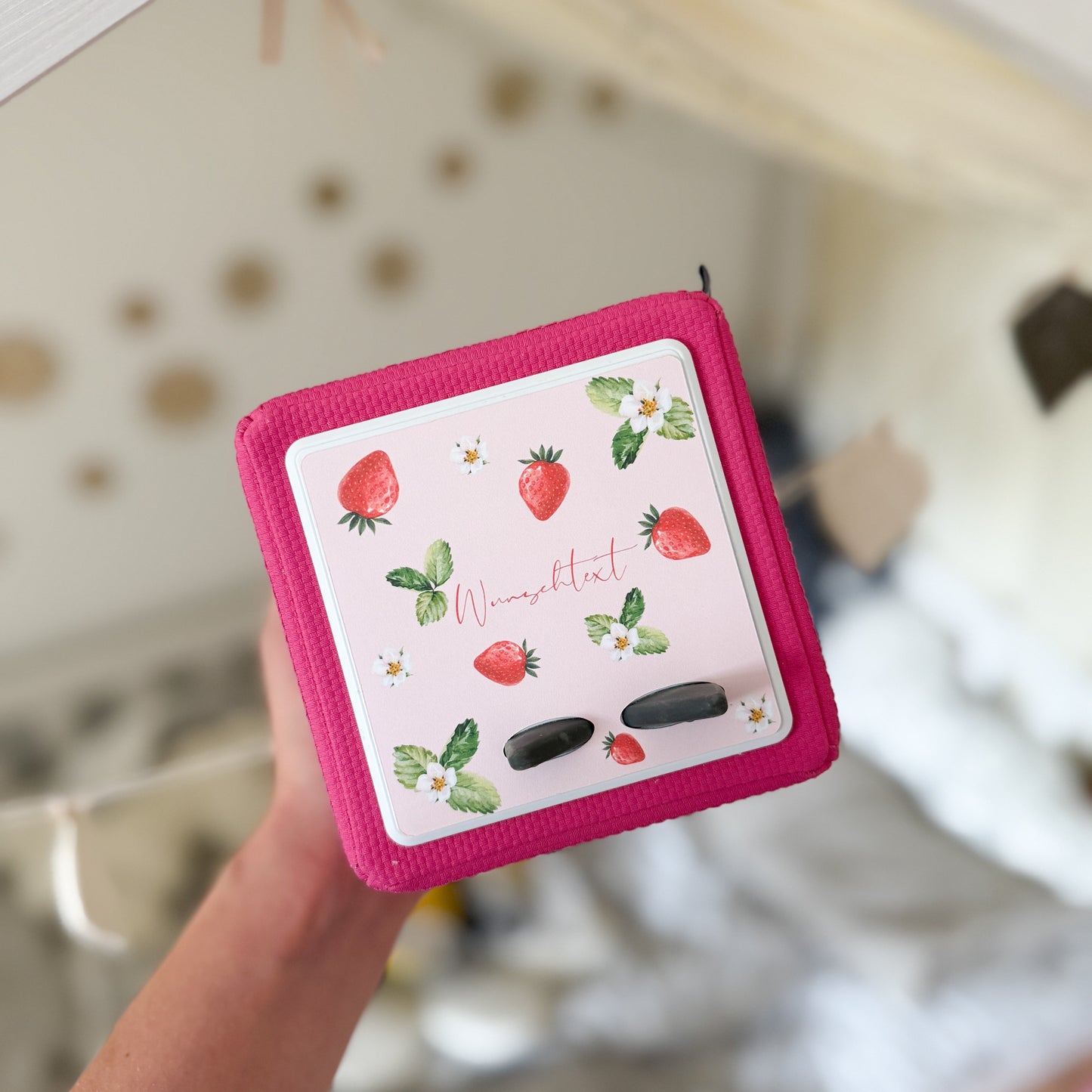 Toniebox Schutzfolie- Erdbeeren