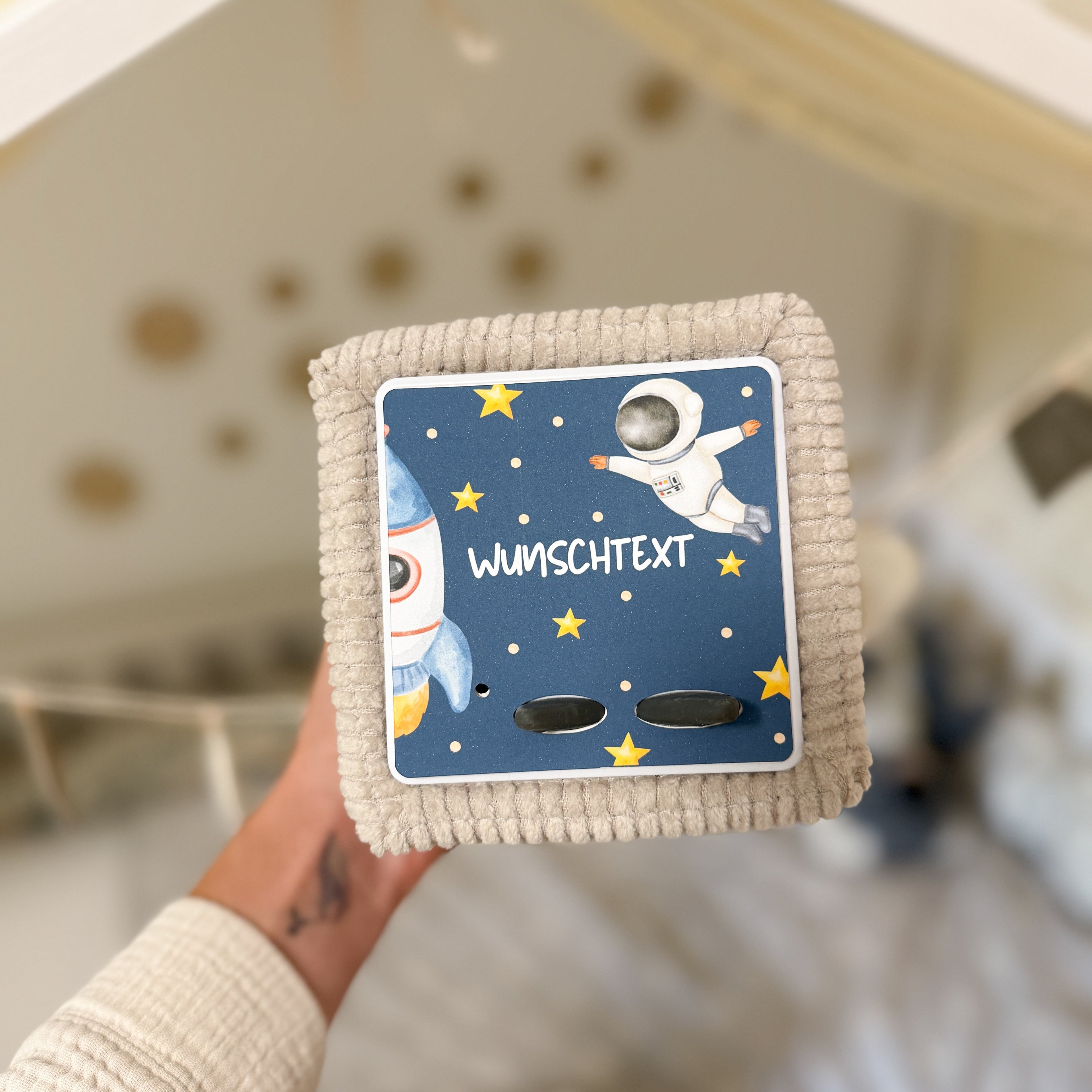 Toniebox Schutzfolie- Weltraum