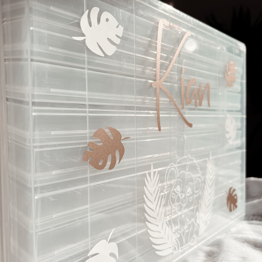 Fotobox mit Name und Wunschmotiv