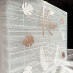 Aufkleber für Fotoboxen mit Name und Motiv