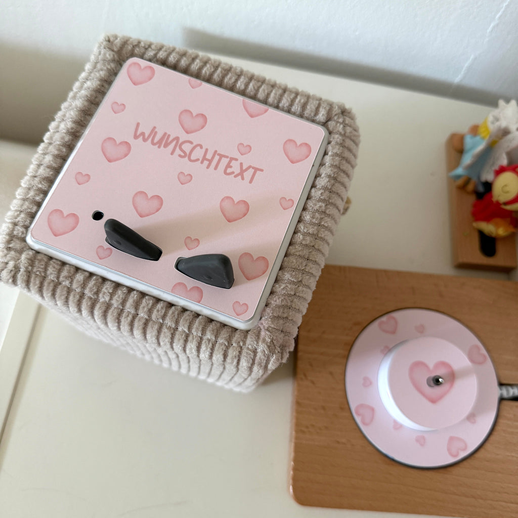 Toniebox Schutzfolie Herzen