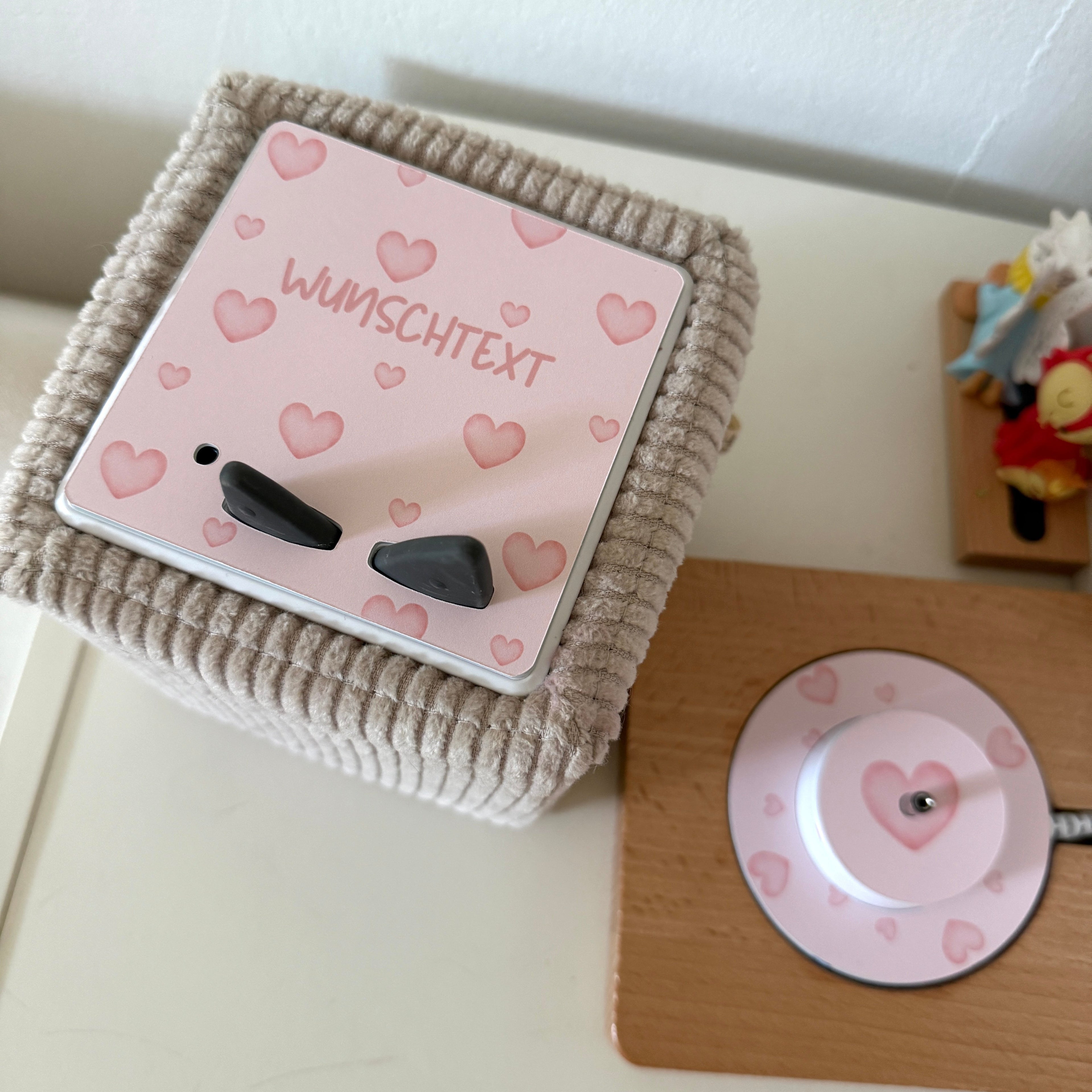 Toniebox Schutzfolie Herzen