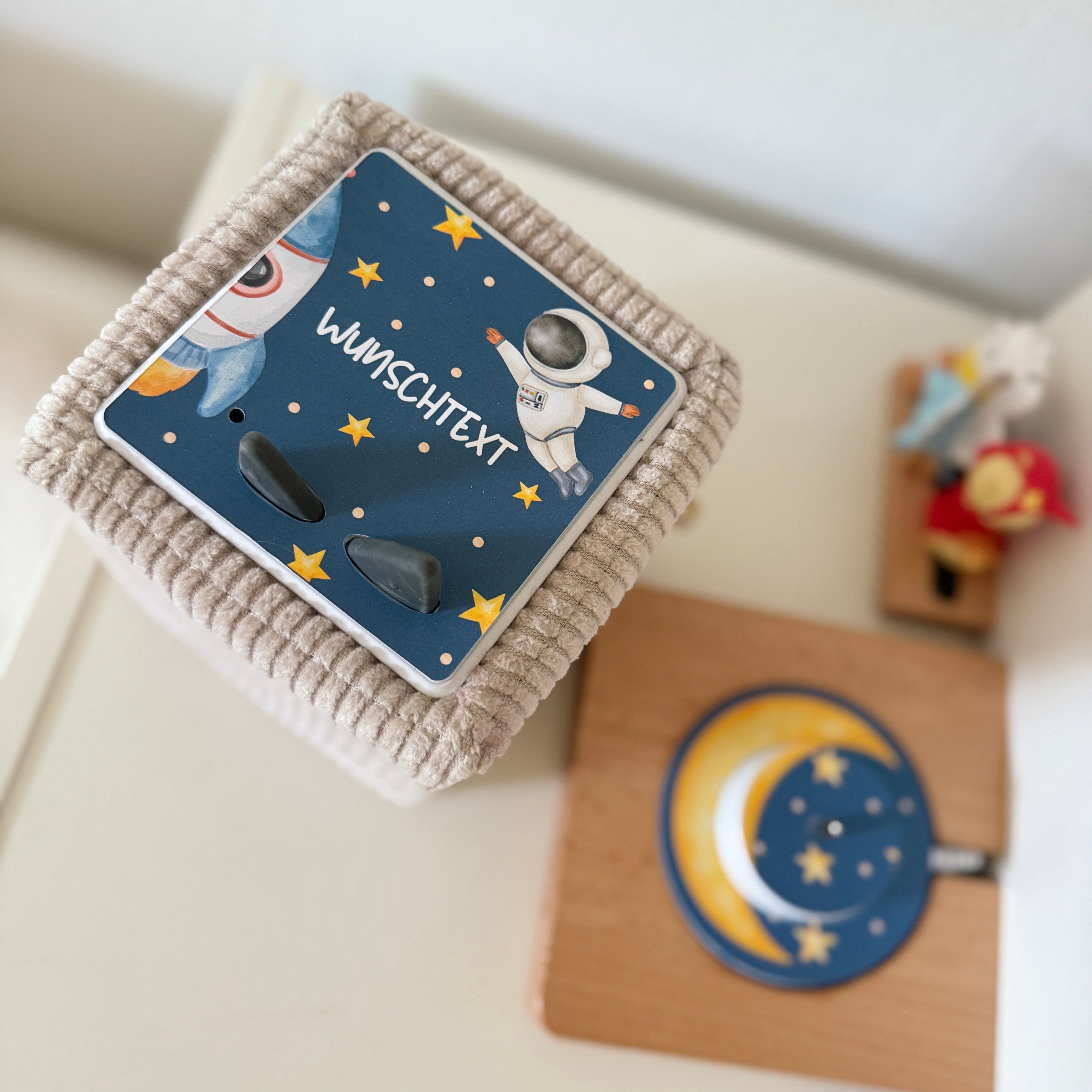 Toniebox Schutzfolie- Weltraum