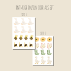 Cake Topper & Muffinstecker „Gans“