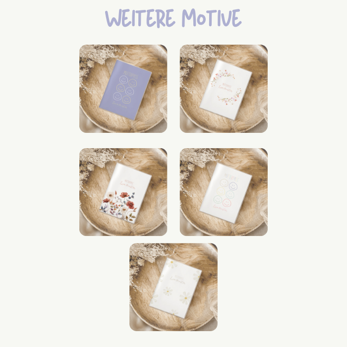 Mutterpasshülle Gänseblümchen | Geschenk zur Schwangerschaft