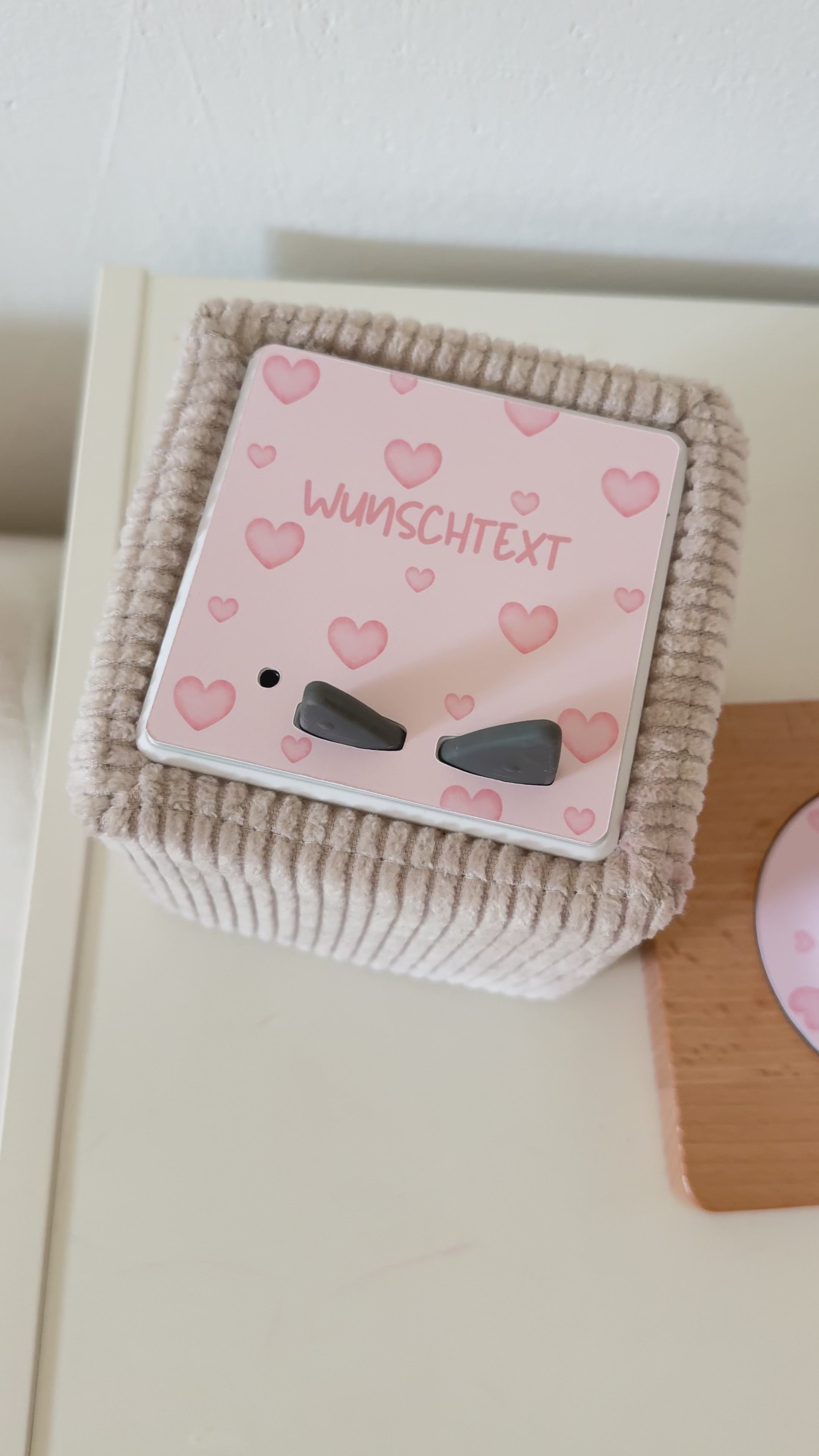 Toniebox Schutzfolie Herzen