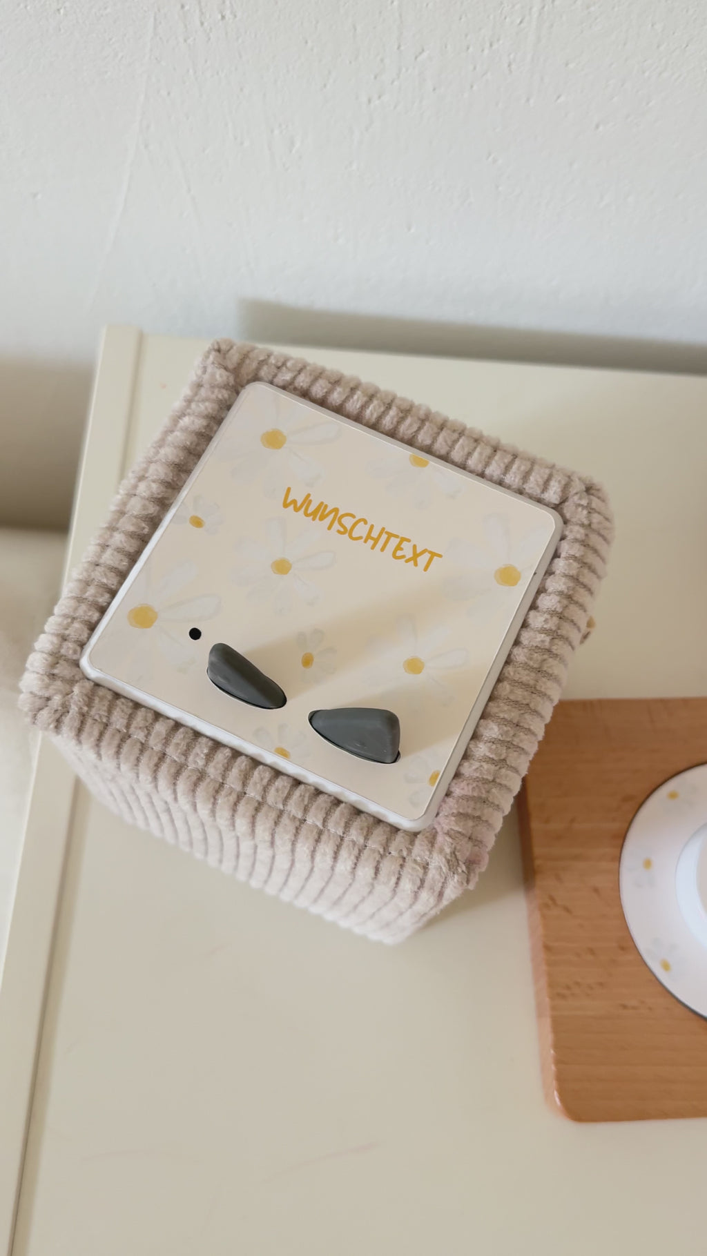 Toniebox Schutzfolie- Gänseblümchen