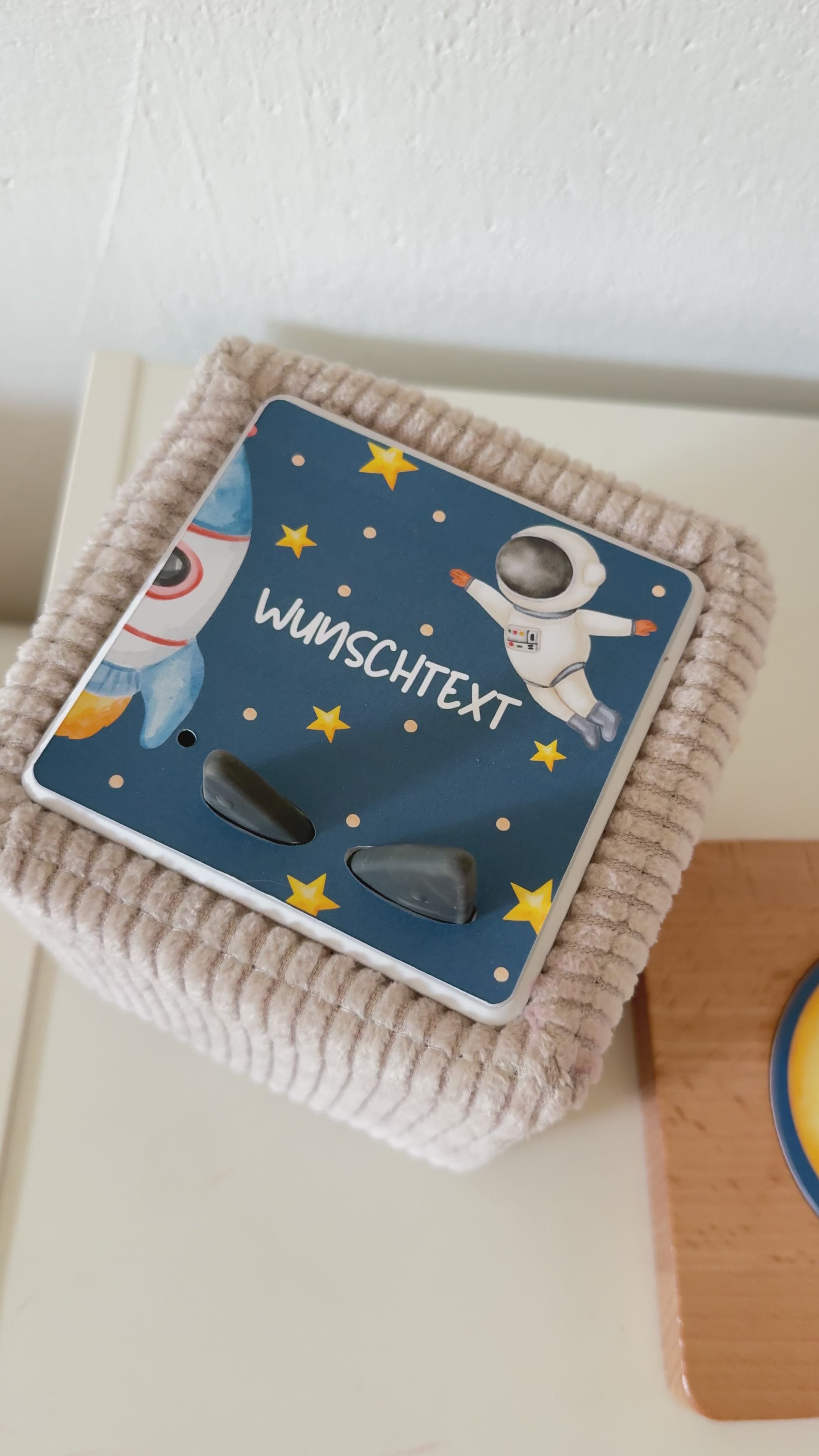 Toniebox Schutzfolie- Weltraum