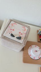 Toniebox Schutzfolie- pinke Blumen