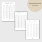 Geburtstagskalender | Wandkalender | Kalender